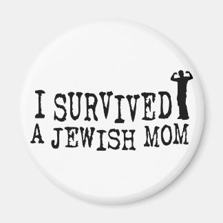 Aimant J'ai survécu à une mère juive - humour juif