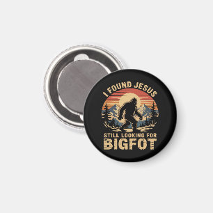 Aimant J'ai trouvé Jésus toujours à la recherche de Bigfo