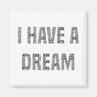 Aimant J'ai un rêve Black Lives Matt