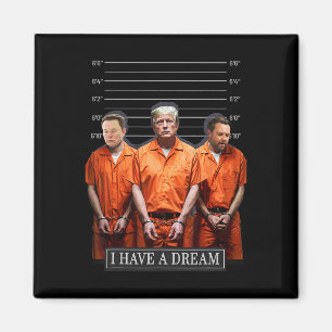 Aimant J'Ai Un Rêve Drôle, La Police Trump Dit Citation