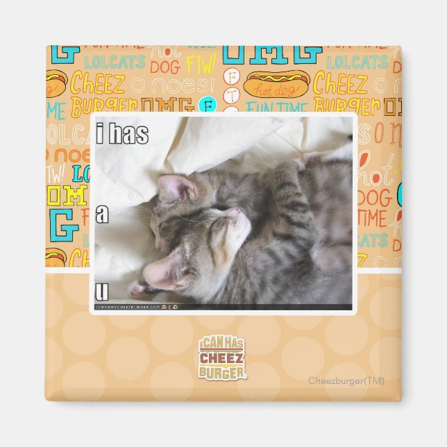 Aimant J'ai un u (Devant)