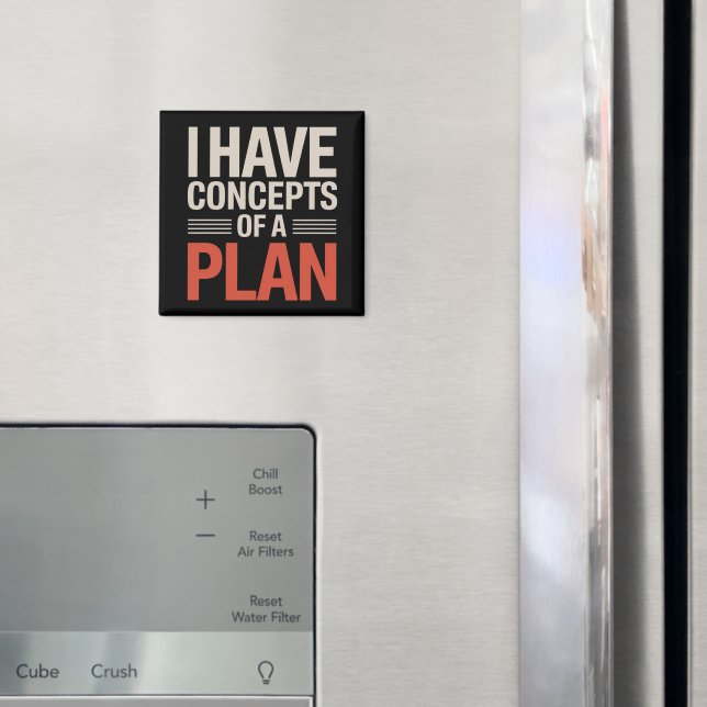 Aimant J'ai une conception d'un plan (In situ (réfrigérateur))