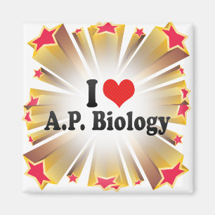 Aimant J'aime A.P. Biology