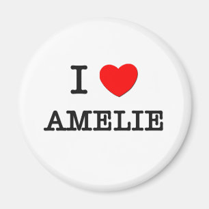 Aimant J'aime Amelie