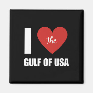 Aimant J'Aime Amérique Golfe Du Mexique Président Trump G