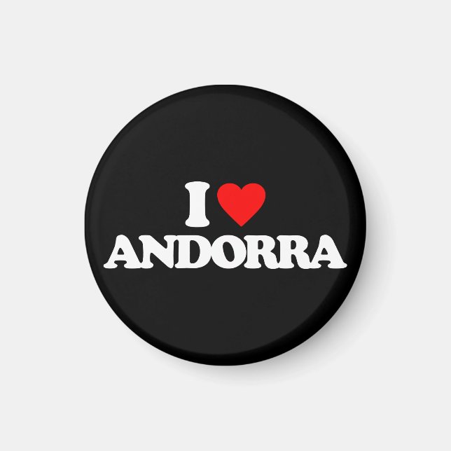 AIMANT J'AIME ANDORRA (Devant)