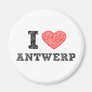 Aimant J'aime Anvers