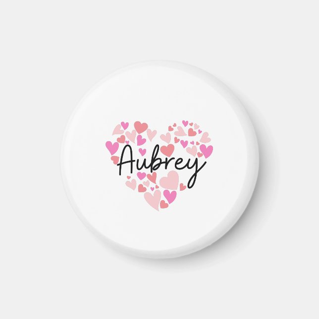 Aimant J'aime Aubrey (Devant)