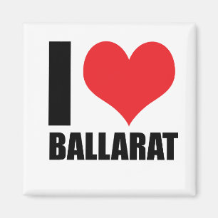 Aimant J'aime Ballarat