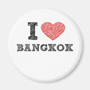 Aimant J'aime Bangkok