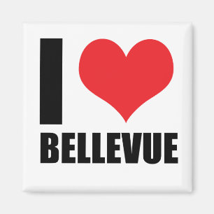 Aimant J'aime Bellevue