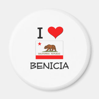 Aimant J'aime BENICIA Californie