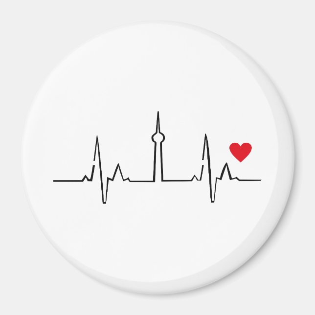Aimant J'aime Berlin (Devant)