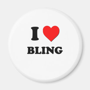 Aimant J'aime Bling