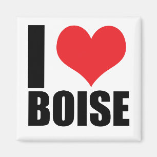 Aimant J'aime Boise