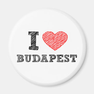 Aimant J'aime Budapest