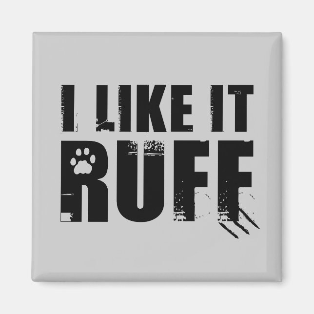 Aimant J'Aime Ça Ruff (Devant)