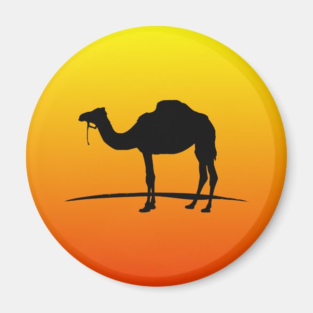 Aimant J'aime Camel (Devant)