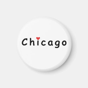 Aimant J'aime Chicago