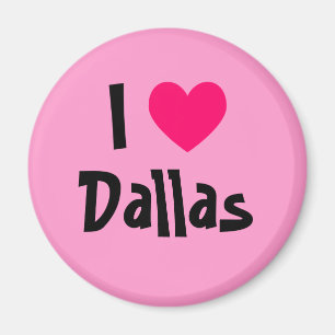 Aimant J'aime Dallas