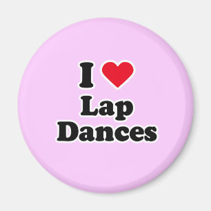 Aimant J'aime des danses de recouvrement
