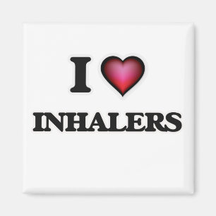 Aimant J'aime des inhalateurs