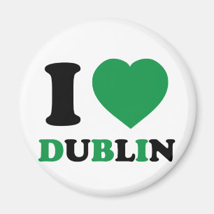 Aimant J'aime Dublin