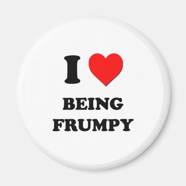 Aimant J'Aime Être Fragile (Devant)