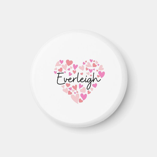 Aimant J'aime Everleigh (Devant)