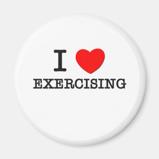 Aimant J'Aime Faire De L'Exercice
