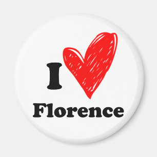 Aimant J'aime Florence