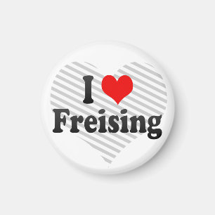 Aimant J'aime Freising, Allemagne