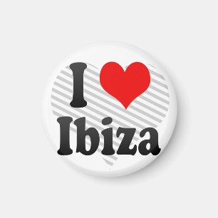 Aimant J'aime Ibiza, Espagne. J'Encanta Ibiza, Espagne