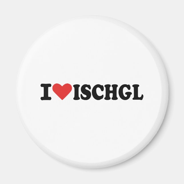 Aimant J'aime Ischgl (Devant)