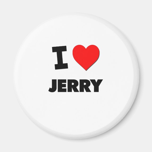 Aimant J'aime Jerry (Devant)
