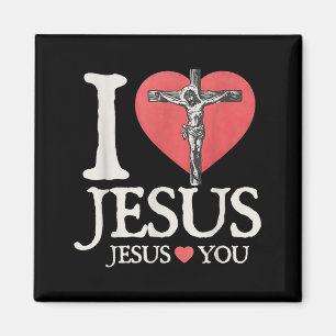 Aimant J'aime Jésus Christ Jésus Vous Aime Verset De La B