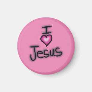 Aimant J'aime Jésus Je Chéri Jésus