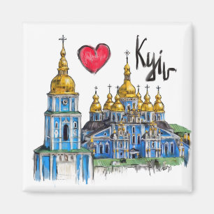 Aimant J'aime Kiev
