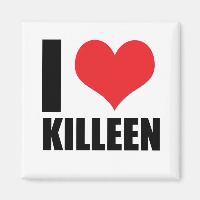 Aimant J'aime Killeen (Devant)