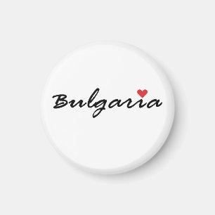 Aimant J'aime la Bulgarie