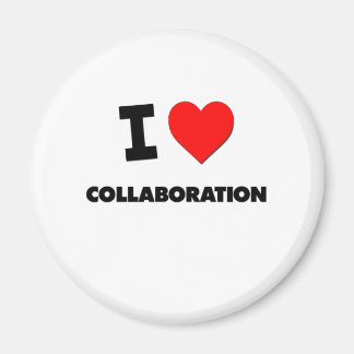 Aimant J'aime la collaboration