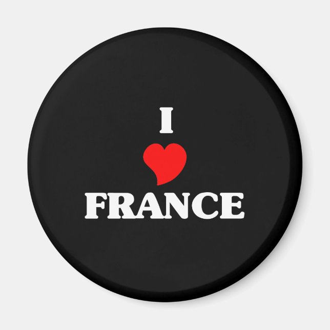Aimant J'aime la France (Devant)