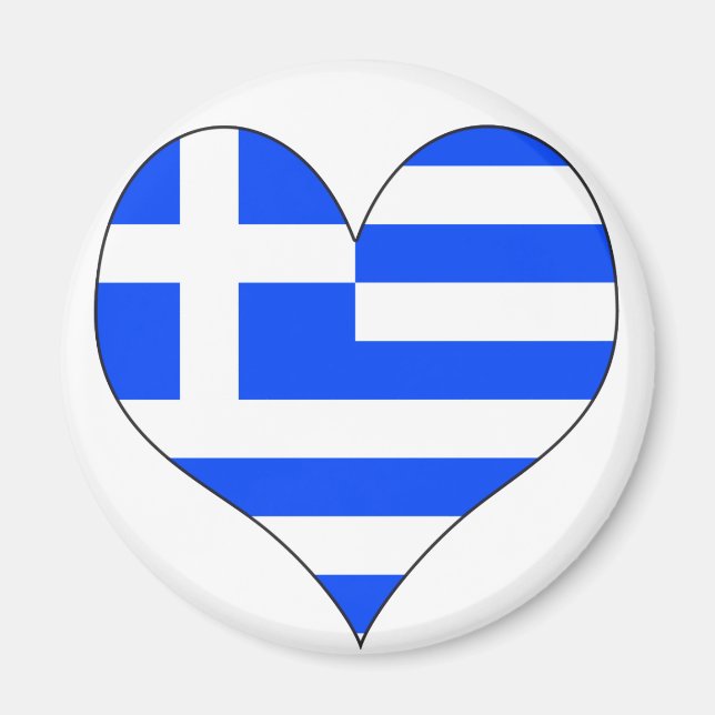 Aimant J'aime la Grèce (Devant)