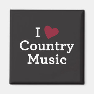 Aimant J'aime la musique country