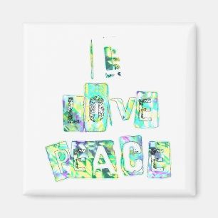 Aimant J'aime la paix