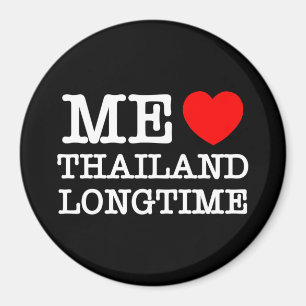 AIMANT J'AIME LA THAÏLANDE LONGTEMPS