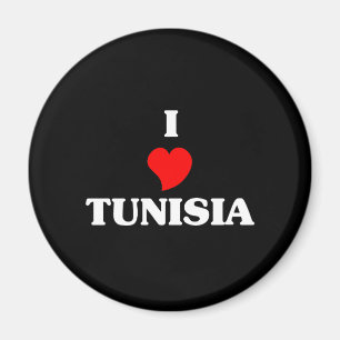 Aimant J'aime la Tunisie