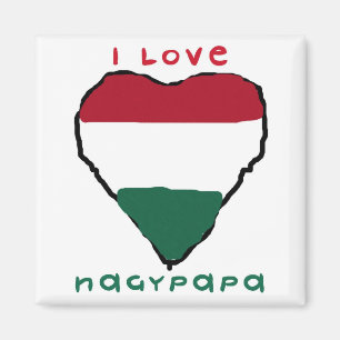 Aimant J'aime l'aimant de Nagypapa