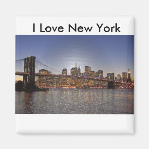 Aimant J'aime l'aimant de New York