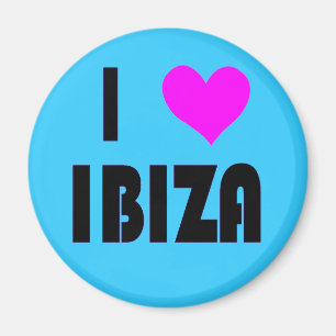 Aimant J'aime l'aimant Ibiza